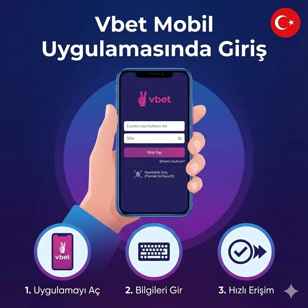Vbet Mobil Uygulamasında Giriş