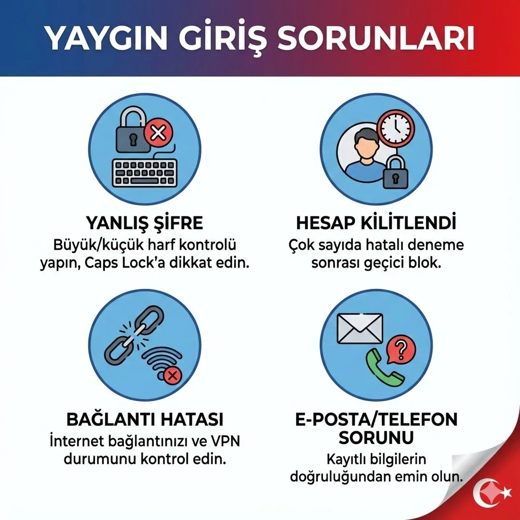 Yaygın Giriş Sorunları